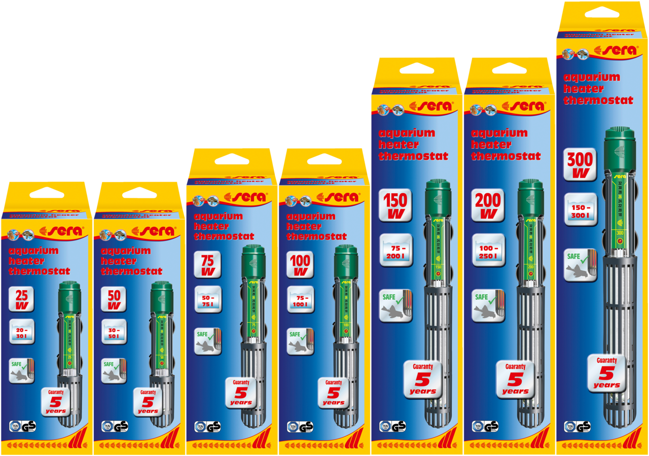 Sera ohrievač pre akvárium RH 200W