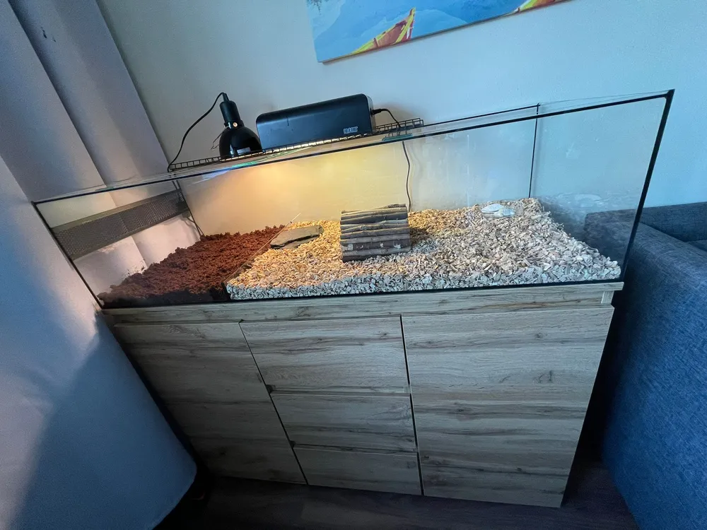 Terárium Otvorené 200x60x45cm 