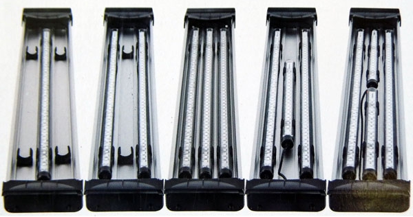 Sera LED fiXture silver - osvetlenie 100cm