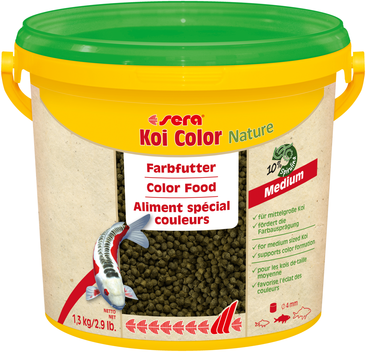 Sera Koi Color Nature Medium 3800ml