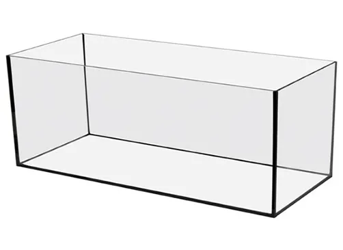 Akvárium 120x50x50cm 10mm bez lištovania