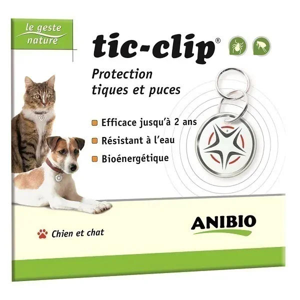Anibio tic-clip Antiparazitný prívesok