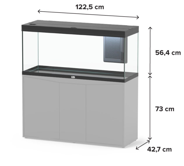 Aquatlantis VOLGA 240 Čierna