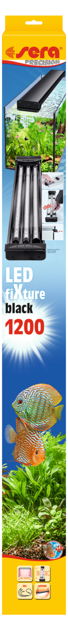 Sera LED fiXture black - osvetlenie 120cm
