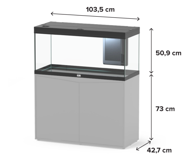 Aquatlantis VOLGA 180 Antracit