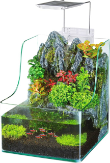 Penn Plax AQUATERRIUM 7l s LED osvetlením a filtraciou pre ryby a rastliny