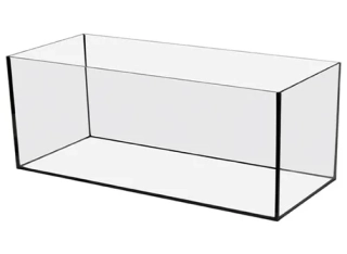 Akvárium 120x50x50cm 10mm bez lištovania