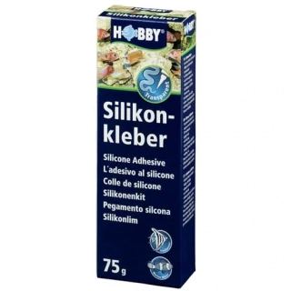Silikónové lepidlo 75g, transparentné