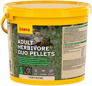 sera Tortoise Adult Herbivore Duo Pellets 3.800 ml (1 kg)