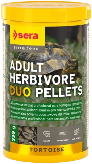 sera Tortoise Adult Herbivore Duo Pellets 1.000 ml (330 g)
