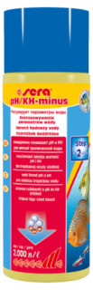 Sera pH/KH-minus 500ml na 2000L